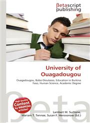 University of Ouagadougou,6135296981,9786135296983