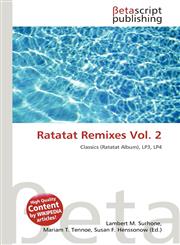 Ratatat Remixes Vol. 2,6135017039,9786135017038