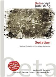 Sedation,6131012326,9786131012327