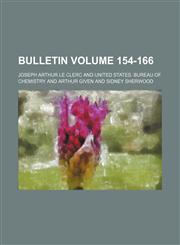 Bulletin Volume 154-166,1130113949,9781130113945