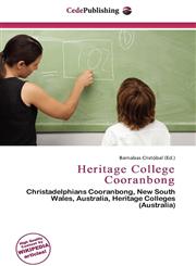 Heritage College Cooranbong,6136899647,9786136899640