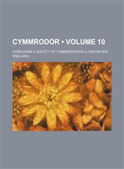 Cymmrodor (Volume 10 ),1235744876,9781235744877