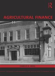 Agricultural Finance,0415599075,9780415599078