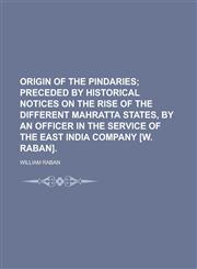 Origin of the Pindaries,1230065792,9781230065793