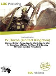 IV Corps (United Kingdom),6200117128,9786200117120