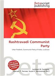 Rashtravadi Communist Party,6134477095,9786134477093