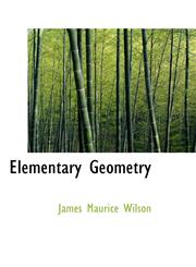 Elementary Geometry,1113055413,9781113055415