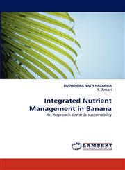 Integrated Nutrient Management in Banana,3843355835,9783843355834