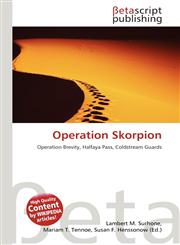 Operation Skorpion,6135413961,9786135413960