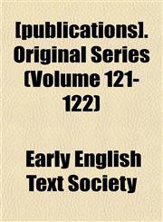 [publications]. Original Series (Volume 121-122),1152698125,9781152698123