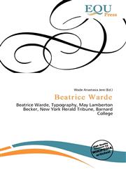Beatrice Warde,6134919268,9786134919265