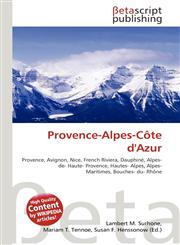 Provence-Alpes-Cote D'Azur,6131008922,9786131008924