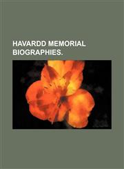 Havardd Memorial Biographies.,1151085359,9781151085351
