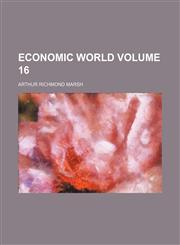 Economic world Volume 16,1236063422,9781236063427
