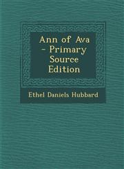 Ann of Ava - Primary Source Edition,1295506084,9781295506088