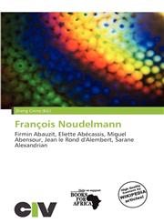 François Noudelmann,6137086259,9786137086254