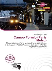 Campo Formio (Paris Métro),620024975X,9786200249753