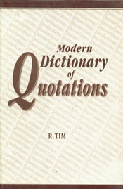 Modern Dictionary of Quotations 1st Edition,8178900173,9788178900179