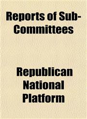 Reports of Sub-Committees,1152224611,9781152224612