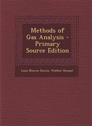 Methods of Gas Analysis - Primary Source Edition,1293396079,9781293396070
