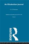 An Elizabethan Journal, 1591-1594,0415221447,9780415221443