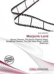 Marjorie Lord,613675102X,9786136751023