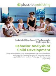 Behavior Analysis of Child Development,6130037945,9786130037949