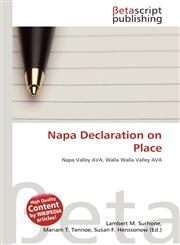 Napa Declaration on Place,6134858277,9786134858274