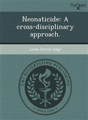 Neonaticide A cross-disciplinary approach.,1248967801,9781248967805