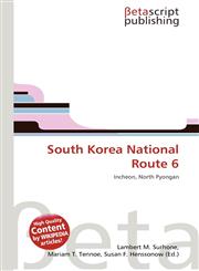 South Korea National Route 6,6135120352,9786135120356