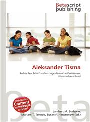 Aleksander Tisma,6133500891,9786133500891