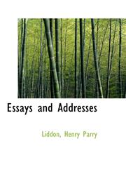 Essays and Addresses,1110320825,9781110320820
