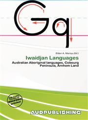 Iwaidjan Languages,6136766833,9786136766836