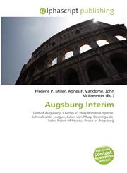 Augsburg Interim,6134186996,9786134186995