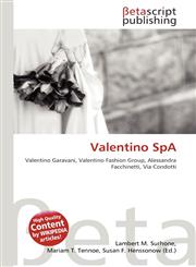 Valentino SpA,6131176124,9786131176128