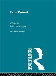 Ezra Pound 1st Edition,0415568943,9780415568944