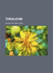 Thraldom,1150319453,9781150319457