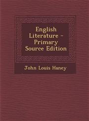 English Literature,1287575293,9781287575290