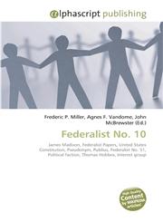 Federalist No. 10,6130256469,9786130256463