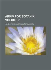 Arkiv för botanik Volume 7,1130394778,9781130394771
