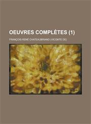 Oeuvres Completes (1),1234447363,9781234447366