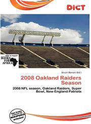 2008 Oakland Raiders Season,6136727005,9786136727004
