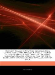 Articles On Deaths By Firearm In New York, including John Lennon, Meir Kahane, Malcolm X, William Mckinley, Alexander Hamilton, Paul Castellano, Salvatore Maranzano, Maxwell Bodenheim, Stanford White, James E. Davis (councilman),1243812346,9781243812346