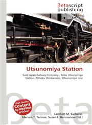 Utsunomiya Station,6137555437,9786137555439