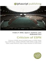 Criticism of ESPN,6130078943,9786130078942