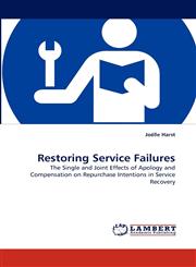 Restoring Service Failures,3843350620,9783843350624