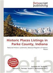 Historic Places Listings in Parke County, Indiana,6137548422,9786137548424