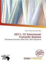 2011-12 Vancouver Canucks Season,6201226737,9786201226739