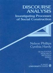 Discourse Analysis Investing Processes of Social Construction 1st Edition,0761923624,9780761923626