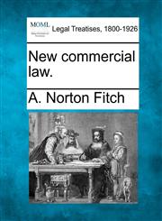 New commercial law.,1240088868,9781240088867